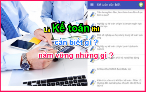 Sơ lược nghiệp vụ kế toán bạn sẽ học nhanh hơn