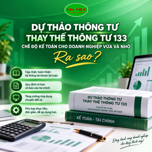 Dự thảo mới thay thế thông tư 133 về chế độ kế toán doanh nghiệp nhỏ và vừa