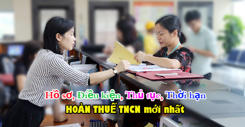 Hoàn thuế TNCN thu nhập cá nhân 2021