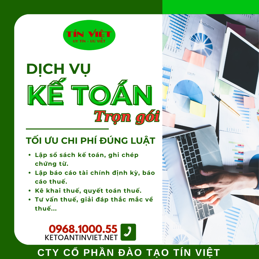 Dịch vụ kế toán trọn gói