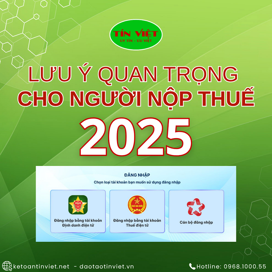 HƯỚNG DẪN NỘP THUẾ ONLINE 2025: NGƯỜI NỘP THUẾ CẦN BIẾT GÌ?